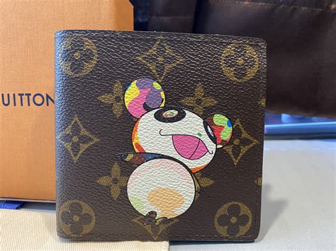 Louis Vuitton murakami panda wallet 